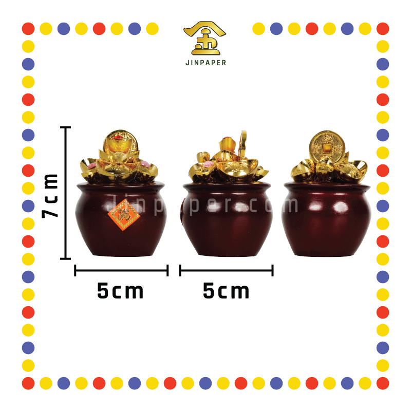 LUCKY GOODS 2寸 1266红色小满