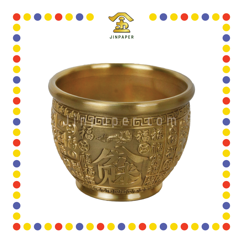 TREASURE BOWL 2号 9cm 新八方来财百福缸