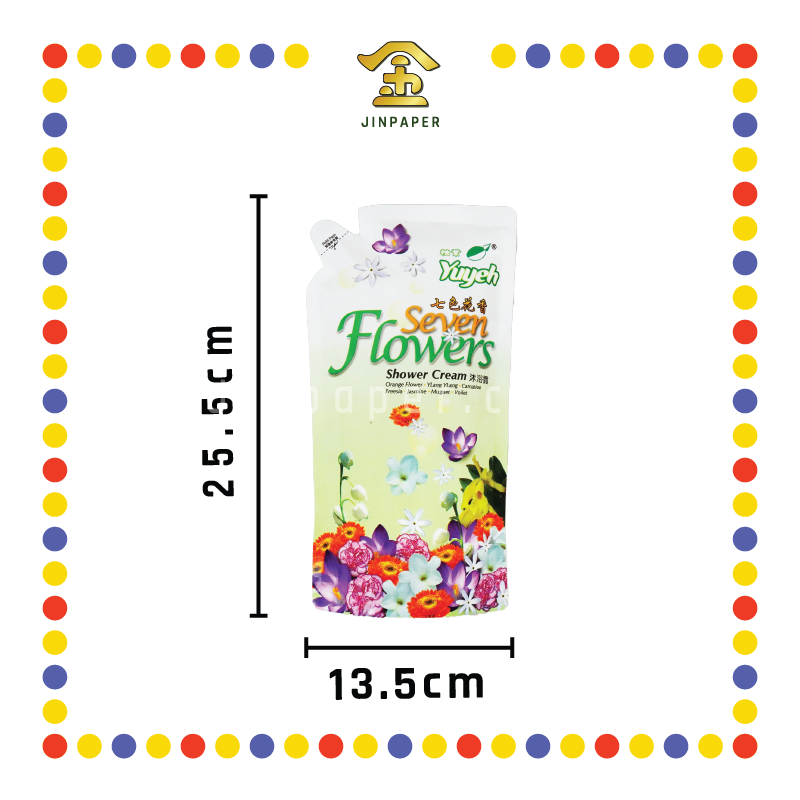 BODY WASH【七花/柚叶】补充装600ml