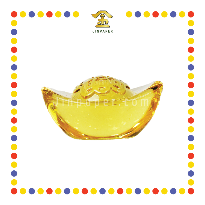 LUCKY GOODS 3.5cm 琉璃元宝