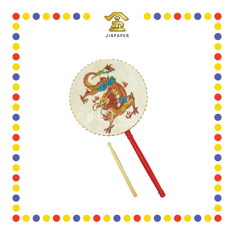 PRAYING GROCERIES 30cm 龙凤鼓