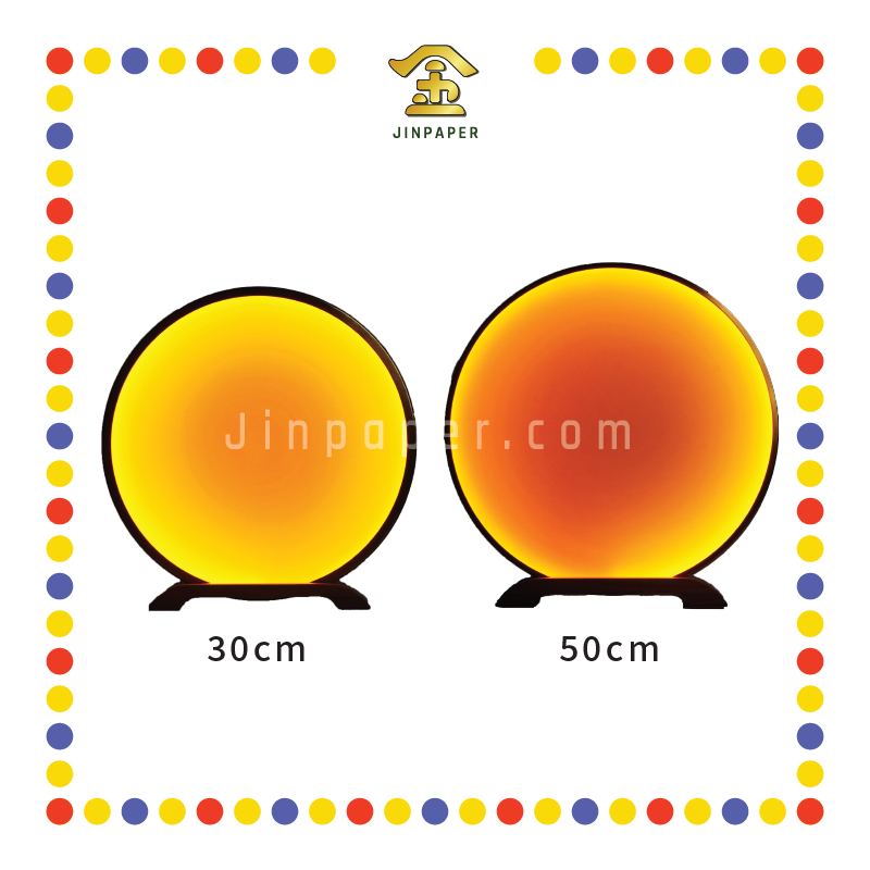 DECORATION【30cm/50cm】发光摆件 纯色附加底座