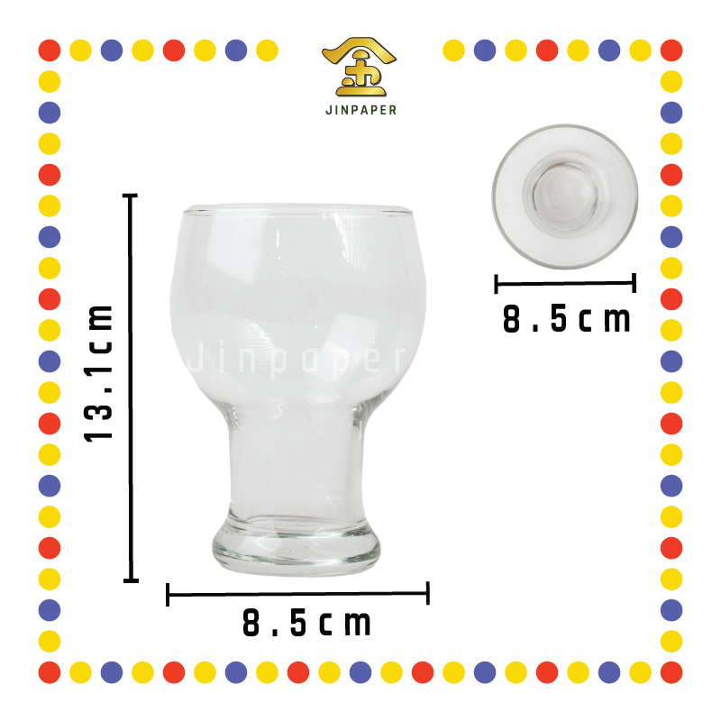 OIL LAMP CUP 3616 曲面水晶玻璃杯