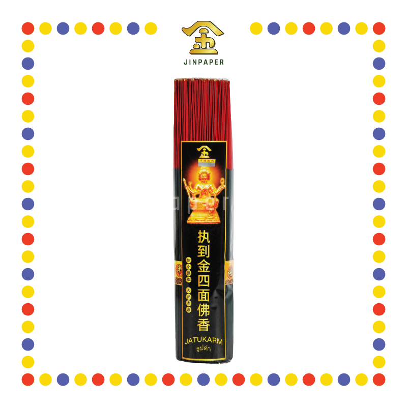 JOSS STICK 38cm 1.3 (金)拾到金四面佛香(850g)
