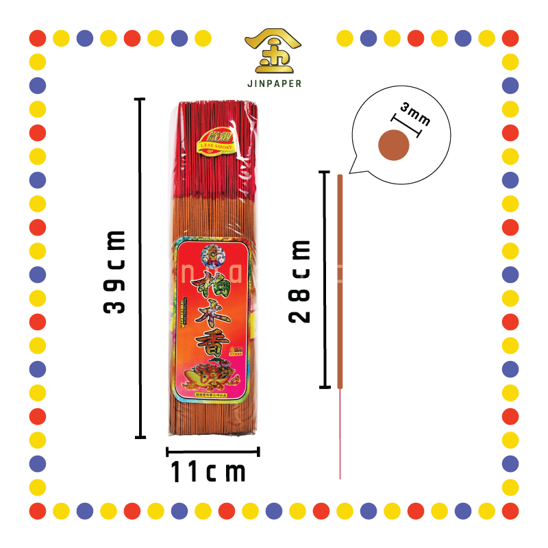 JOSS STICK 39cm 1.3 钱童微烟柏木香(2kg)