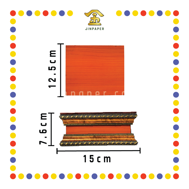 STATUE STAND 3"高 木色神座(加重)(多种尺寸)