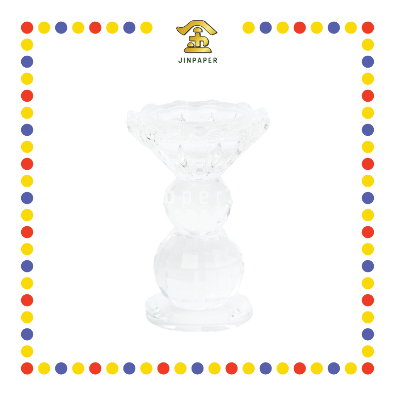 PRAYING CANDLESTICK 3号水晶烛台