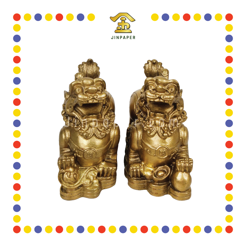 LUCKY GOODS 3寸 小铜貔貅(对)