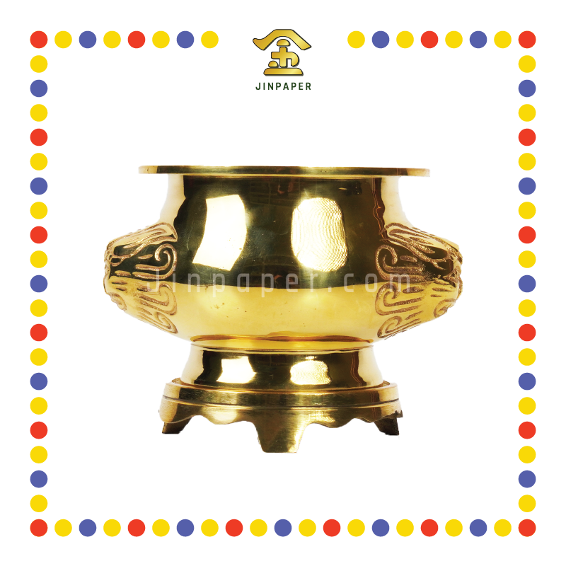 PRAYING CENSER 3寸½ 铜香炉
