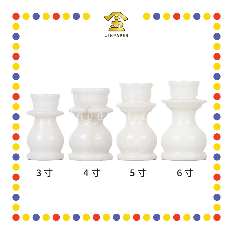 PRAYING CANDLETICK【3寸/4寸/5寸/6寸】大理石烛台