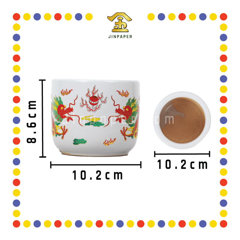 古美術　染付人物香炉　XG44-4 古美術 染付人物香炉 XG44-4