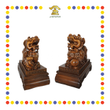 LUCKY GOODS 42# 小叶紫檀旺财守业/招财纳福貔貅