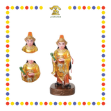 PRAYING STATUE 4寸 金缕彩站金钱伯