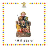 PRAYING STATUE 4寸 金缕彩坐山玄天上帝
