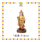 PRAYING STATUE 4寸 金缕彩站金钱伯
