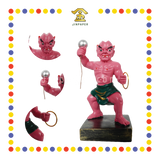 PRAYING STATUE 4寸 树脂七彩五鬼(套)