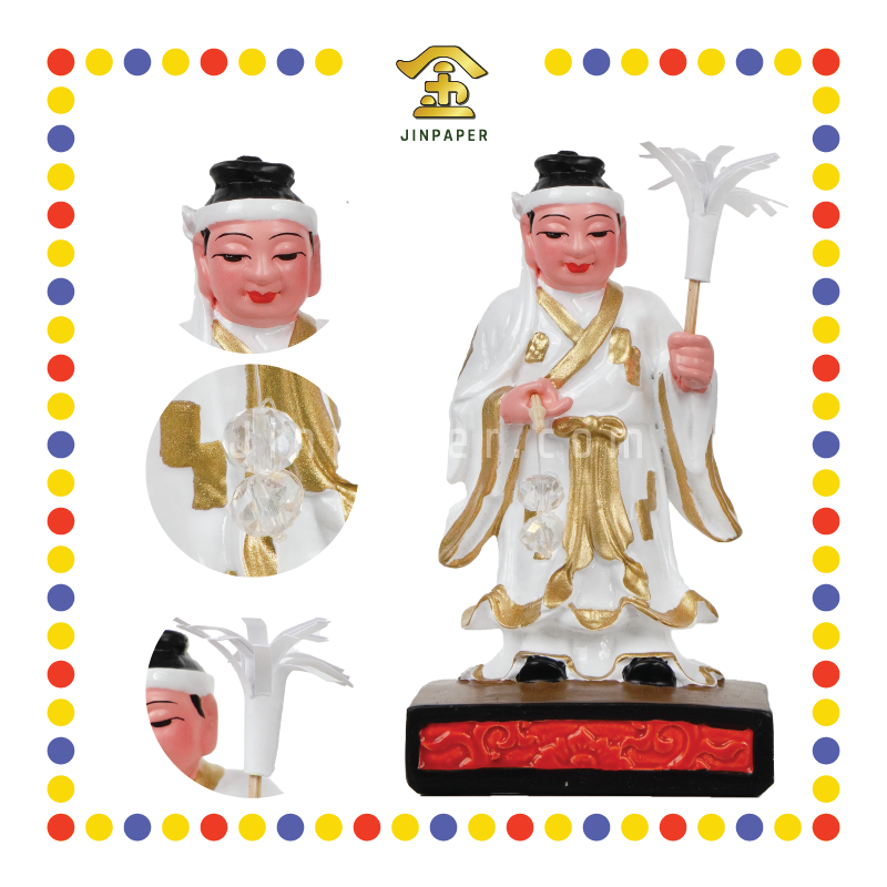 PRAYING STATUE 4寸 站彩色孝子爷