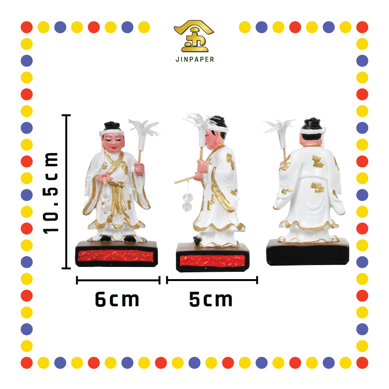 PRAYING STATUE 4寸 站彩色孝子爷