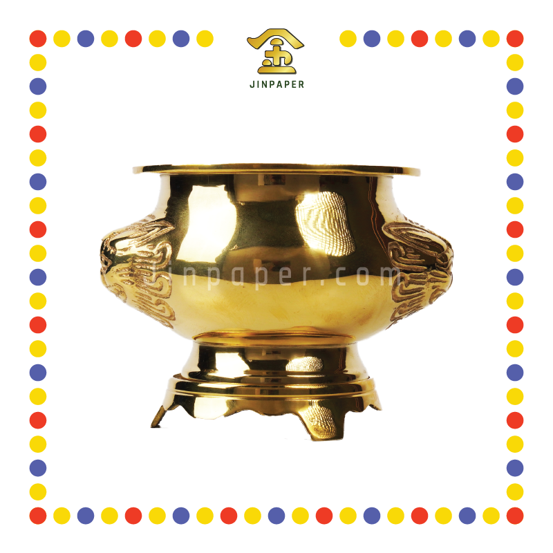 PRAYING CENSER 4寸 铜香炉