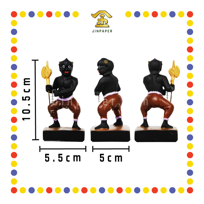 PRAYING STATUE 4寸 五鬼(套)
