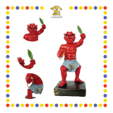 PRAYING STATUE 4寸 树脂七彩五鬼(套)