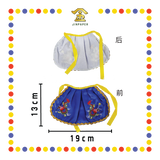 PRAYING CLOTH 4寸 绣龍神衣【青/黑/红/蓝/黄】