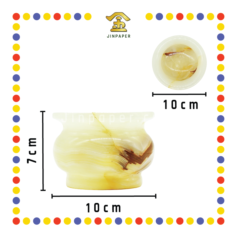 PRAYING CENSER【4寸/5寸/6寸/8寸/10寸】玉炉 (香炉)