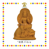 PRAYING STATUE 5寸 木色普贤菩萨
