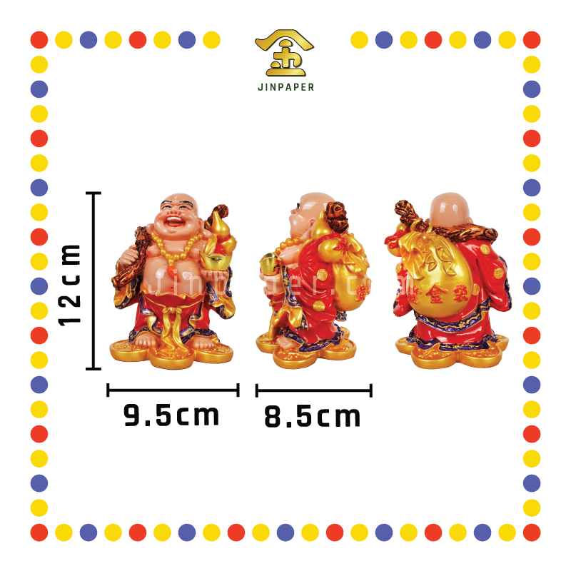 PRAYING STATUE 5寸 彩色笑佛