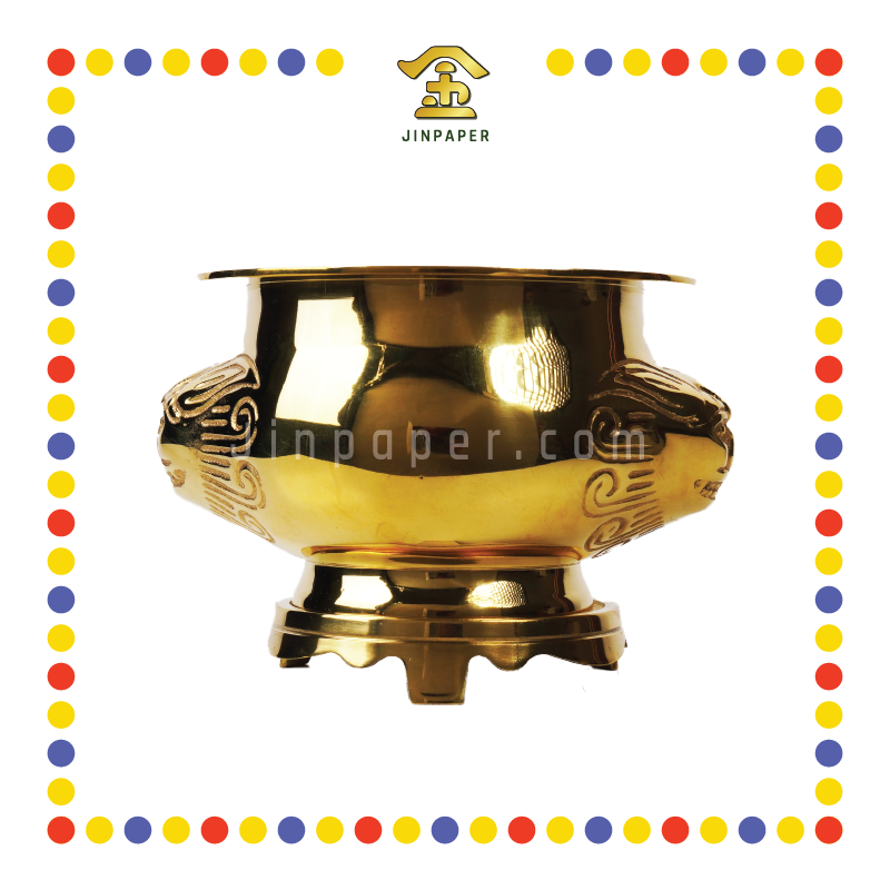 PRAYING CENSER 5寸 铜香炉