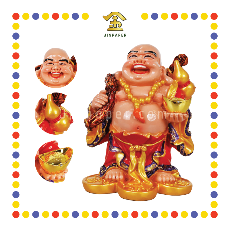 PRAYING STATUE 5寸 彩色笑佛