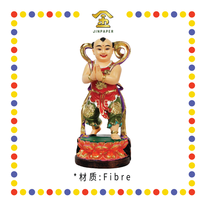 PRAYING STATUE 6寸 彩色善财童子