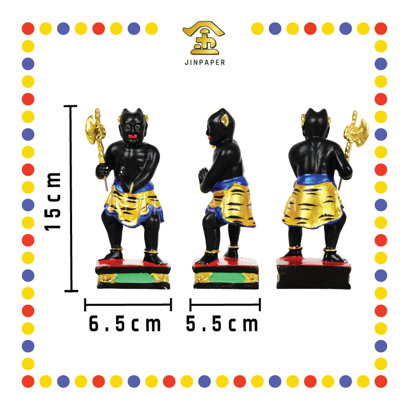 PRAYING STATUE 6寸 五鬼(套)