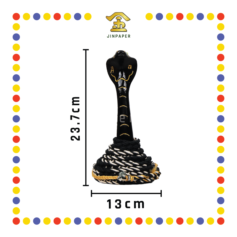 PRAYING WHIP 蛇头黑色6尺长鞭