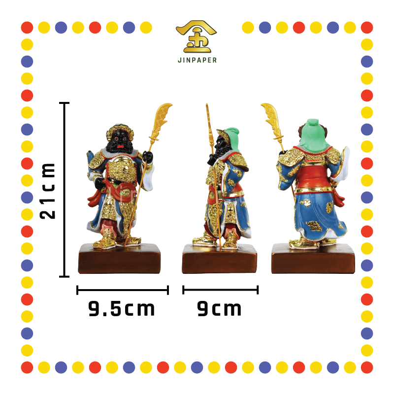 PRAYING STATUE 6寸 周仓/关平(尊)