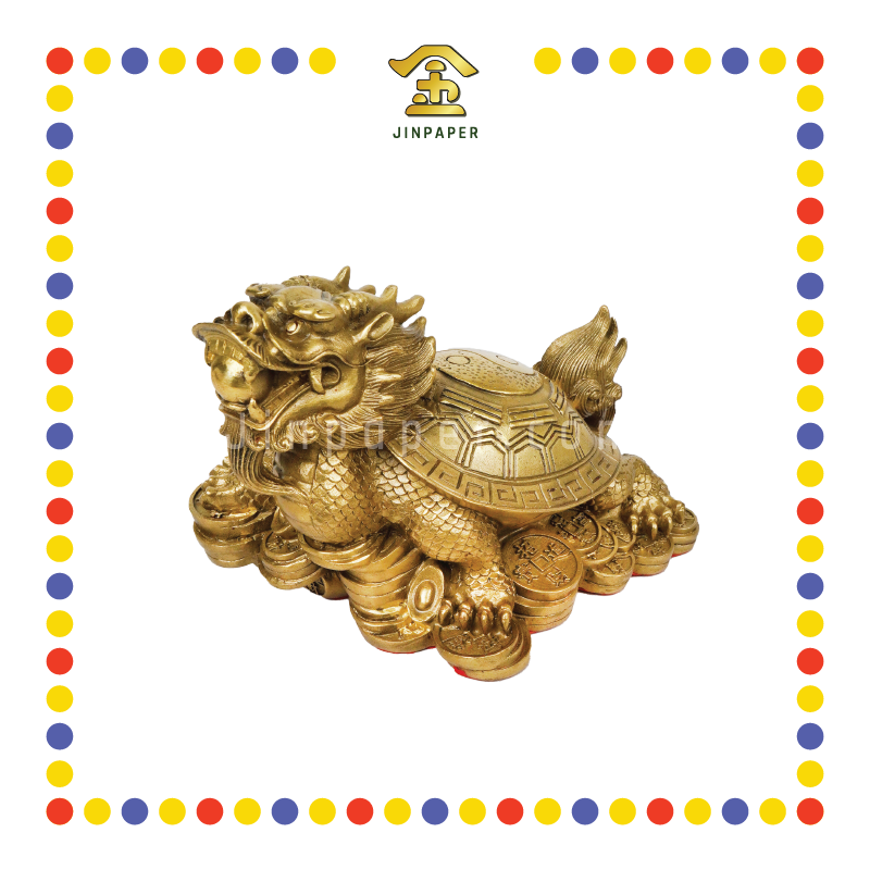 LUCKY GOODS 8寸 大龙龟