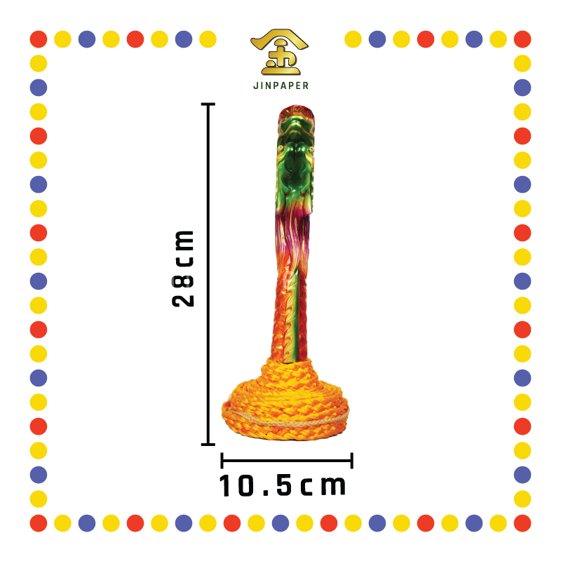 PRAYING WHIP 龍头8尺长鞭