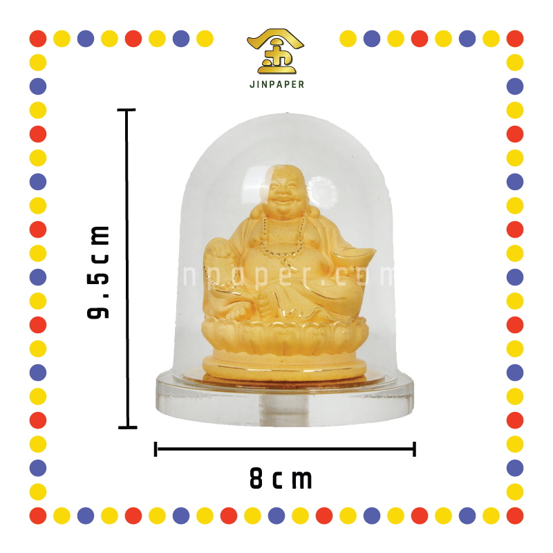 PRAYING STATUE C002 沙金笑佛