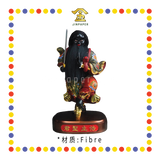 PRAYING STATUE 16" 树脂站手工古彩圆座法主公