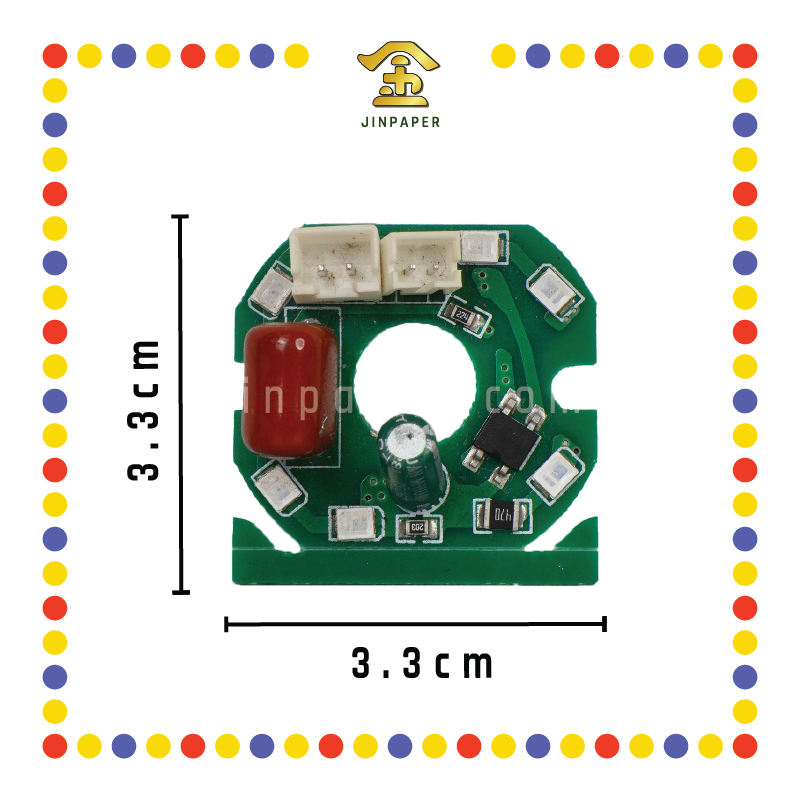 PRAYING LAMP LED 电版烛泡【红/黄】