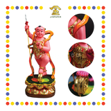 PRAYING STATUE 16” 树脂敦煌彩肚围太子(泰国体红孩儿)
