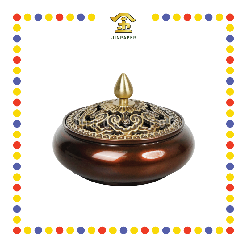 PRAYING CENSER 平底铜净炉