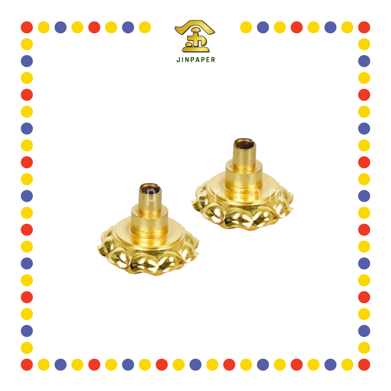 PRAYING CANDLESTICK 三用烛台金头(对)