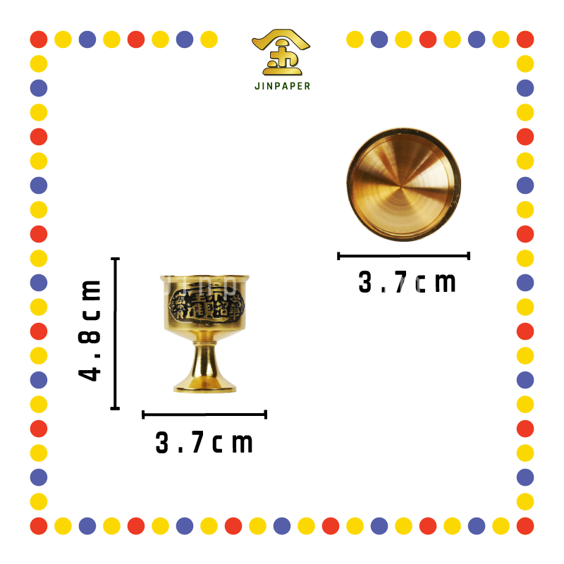 PRAYING CUP 铜酒杯【小/中/大】