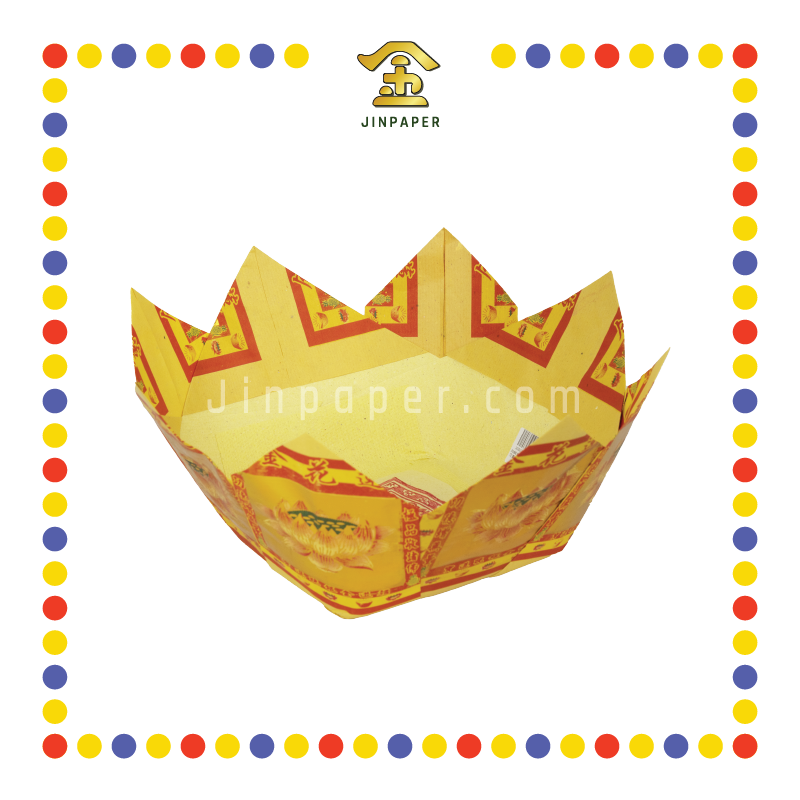 JOSS PAPER 本地七彩莲花花皇宝 (金纸)