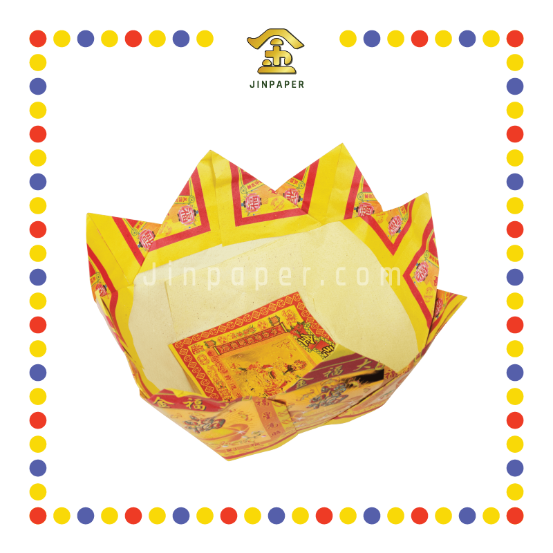 JOSS PAPER 本地七彩大福花皇宝 (金纸)