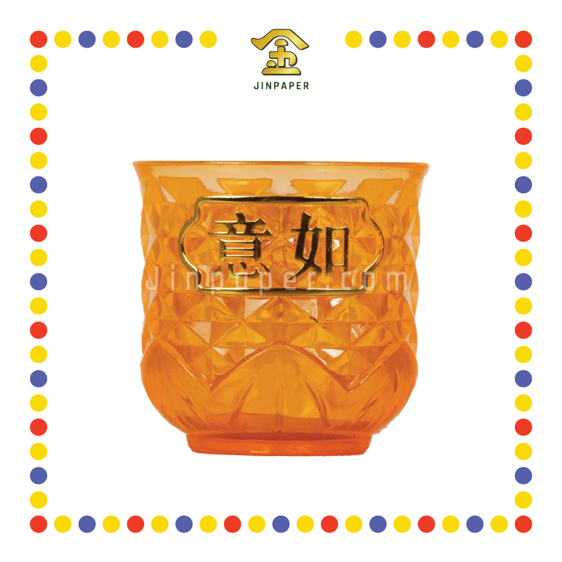 PRAYING CUP 水晶如意茶杯(黄色琥珀)