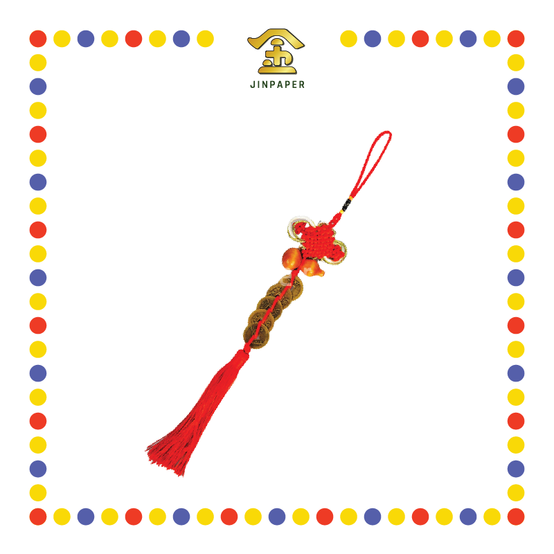 BRASS COINS 五帝葫芦铜钱串(没包装)