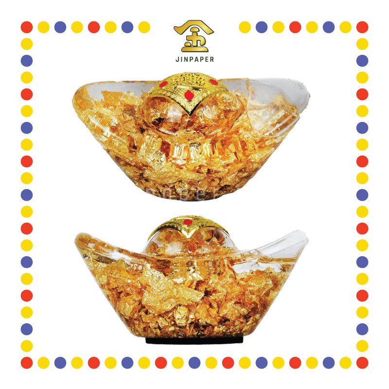 PRAYING GROCERIES 金箔元宝