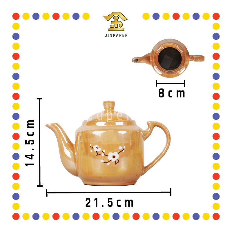 PRAYING TEAPOT 五合壶 电赤梅茶壶